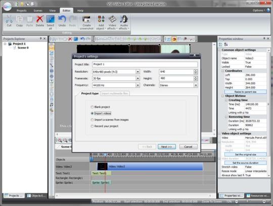 vsdc free video editor how to
