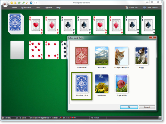 play free spider solitaire games