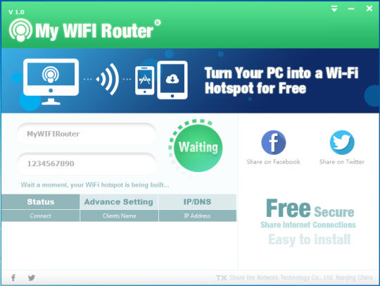 Утилита Virtual Wi-Fi