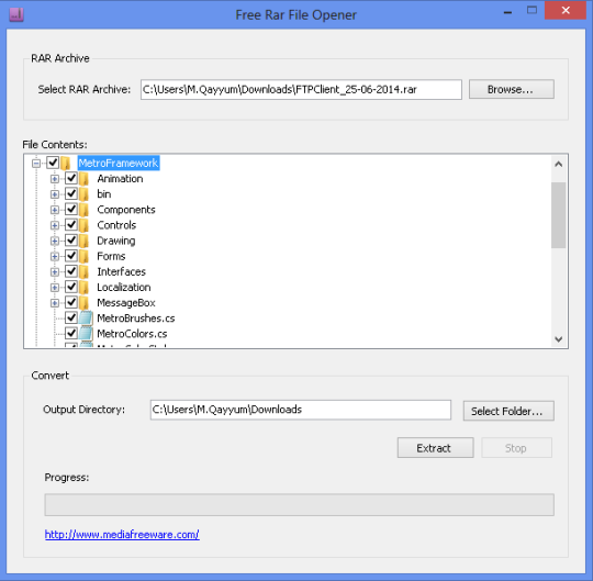 rar file opener for windows