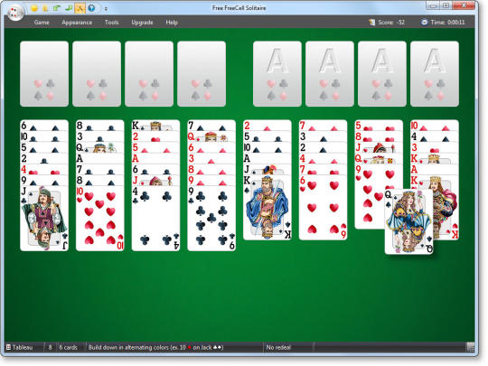freecell microsoft solitaire collection september 7 solution
