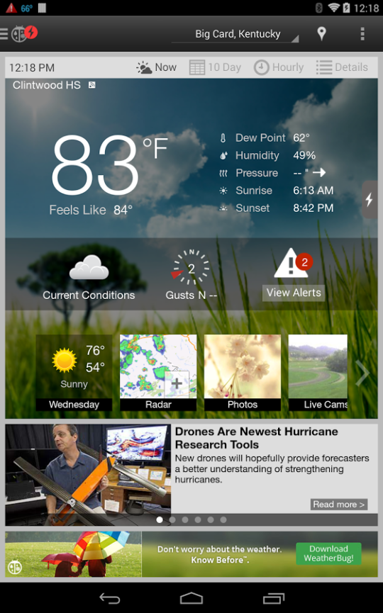 download weatherbug app