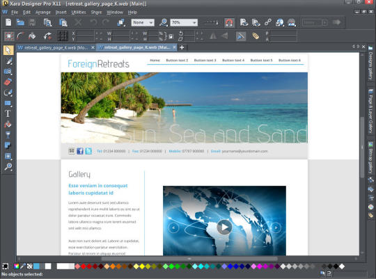 xara designer pro x11