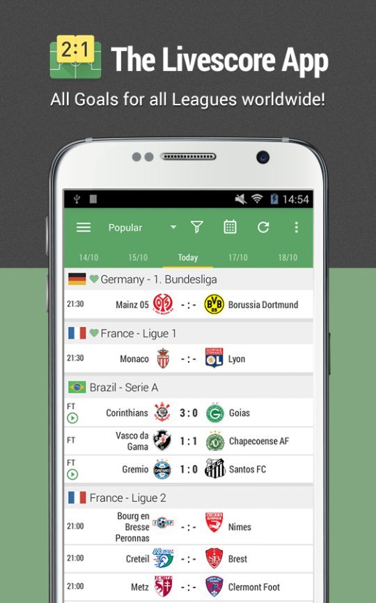 All Goals - The Livescore App Download and Install | Android