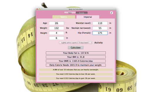 Body Fat Calculator Download 83