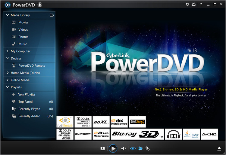 cyberlink powerdvd 14 fbi screen hp