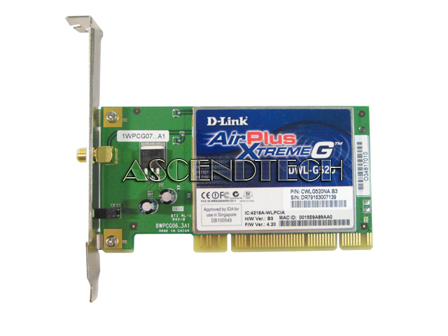 dlink dwl g510 driver windows 7