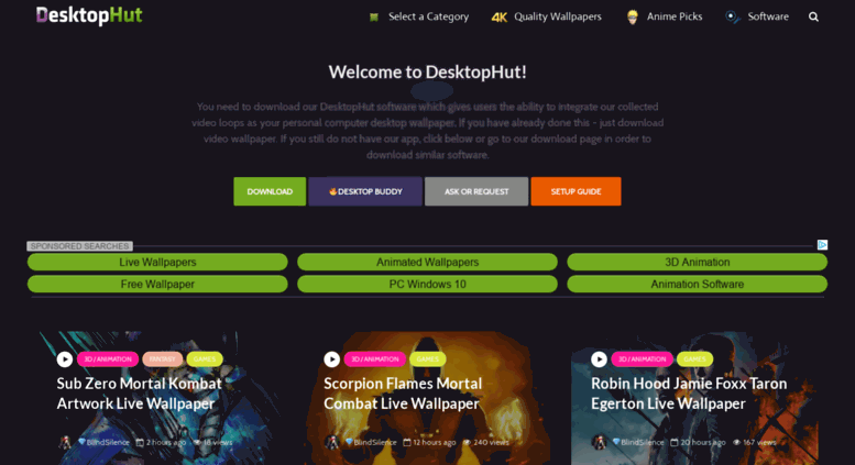 DesktopHut Download and Install | Windows