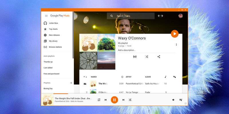 google play music app for mac